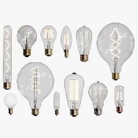 Bulbs Collection 3D model